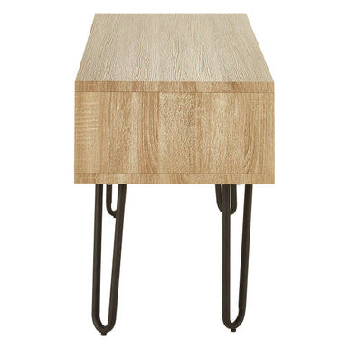 Borough Media Unit With Hairpin Metal Legs