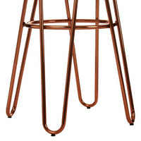 District Rose Gold Hairpin Stool