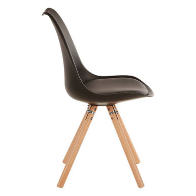 Stockholm Black Retro Chair