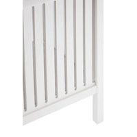 Salon White Bathroom Storage Stool with padded seat