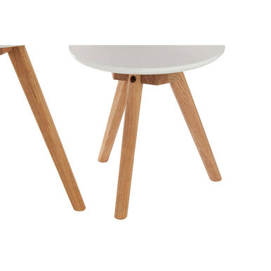 Nostra Set Of 3 Side Tables With Tapered Legs