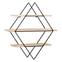 Brixton 3 Tier Rhombus Shelves