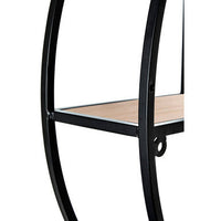 Brixton 3 Tier Round Metal Shelf