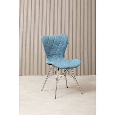 Stockholm Blue Dining Chair