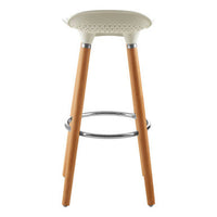 Stockholm Matte White Bar Stool