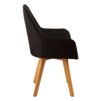 Stockholm Black Leisure Chair