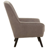 Stockholm Grey Curved Chair