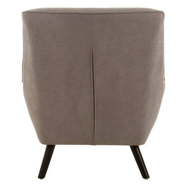 Stockholm Grey Curved Chair