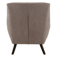 Stockholm Grey Curved Chair