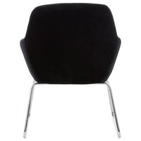 Stockholm Black Fabric Chair