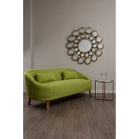 Holland Green Linen Sofa