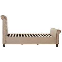 Orlando Grey Ottoman Double Bed