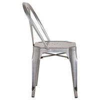 Grange Grey Metal Chair