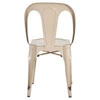 Grange Champagne Finish Metal Chair