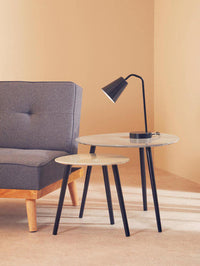 Nostra Set Of 2 Triangular Nesting Tables