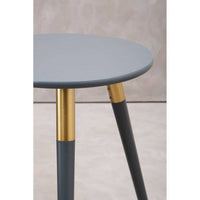Nostra Dark Grey Side Table