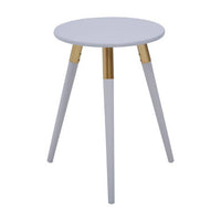Nostra Light Grey Side Table