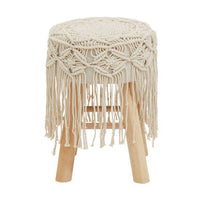 West Village Weave Seat Stool