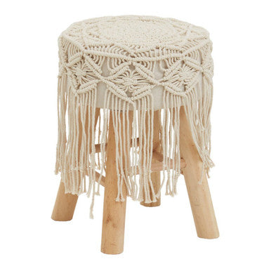 West Village Weave Seat Stool