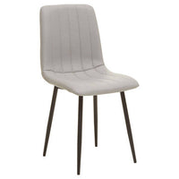 Tiana Set Of 4 Light Grey Dining Chairs