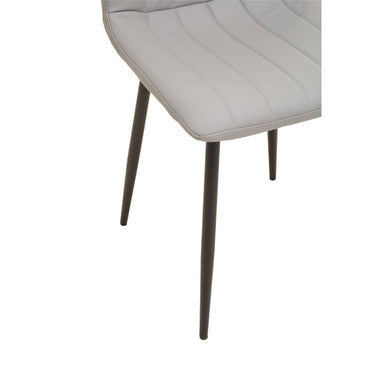 Tiana Set Of 4 Light Grey Dining Chairs