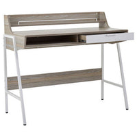 Bradbury Light Oak Veneer Desk