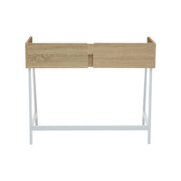 Bradbury Natural Oak One Drawer Desk