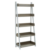 Bradbury Five Tier Oak Effect Shelf Unit