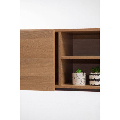 Bradbury Natural Oak Effect Shelf Unit