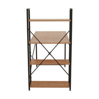 Laxton Red Pomelo Desk With Shelves