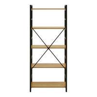 Laxton 5 Tier Light Yellow Shelf Unit