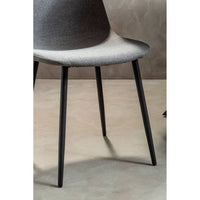 Salford Mink Fabric Dining Chair