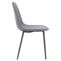 Salford Dining Chair With Grey Powder Legs