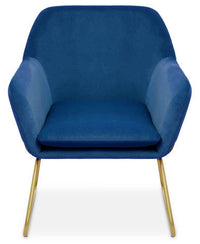 Xander Midnight Velvet Armchair