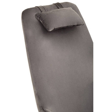 Stockholm Grey Velvet Rocking Chair