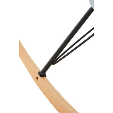 Stockholm Blue Velvet Rocking Chair