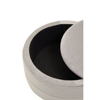 Ivy Mink Velvet Stool