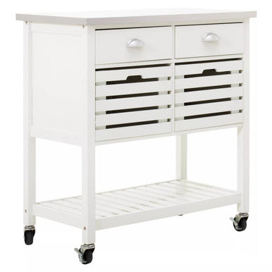 Frankfurt Cream Kitchen Trolley