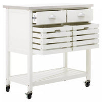 Frankfurt Cream Kitchen Trolley