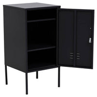 Academy One Door Black Locker