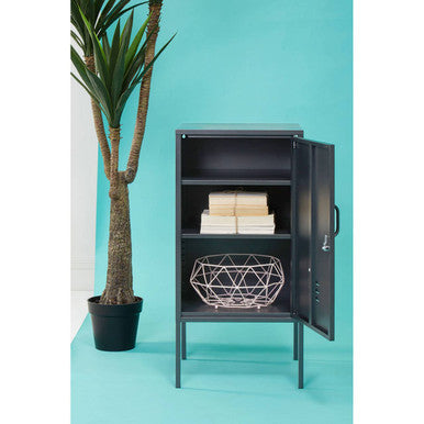 Academy One Door Grey Locker