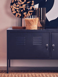 Academy Two Door Grey Locker