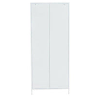 Academy White Two Door Locker Style Wardrobe