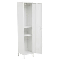 Academy White Tall One Door Locker