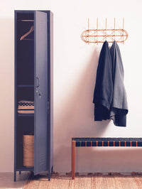Academy One Door Grey Metal Locker