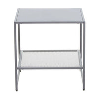 Acero Grey End Table