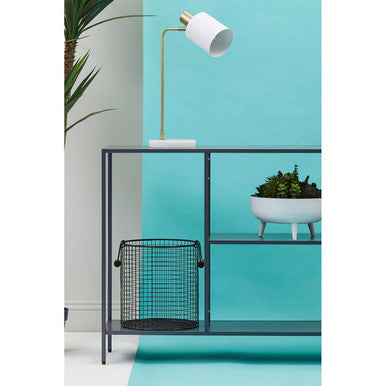 Acero Grey Console Table
