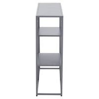 Acero Grey Metal Multi Shelf Unit