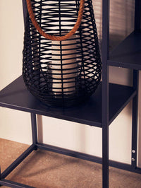 Acero Grey Metal Multi Shelf Unit