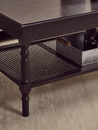 Heritage Black Coffee Table